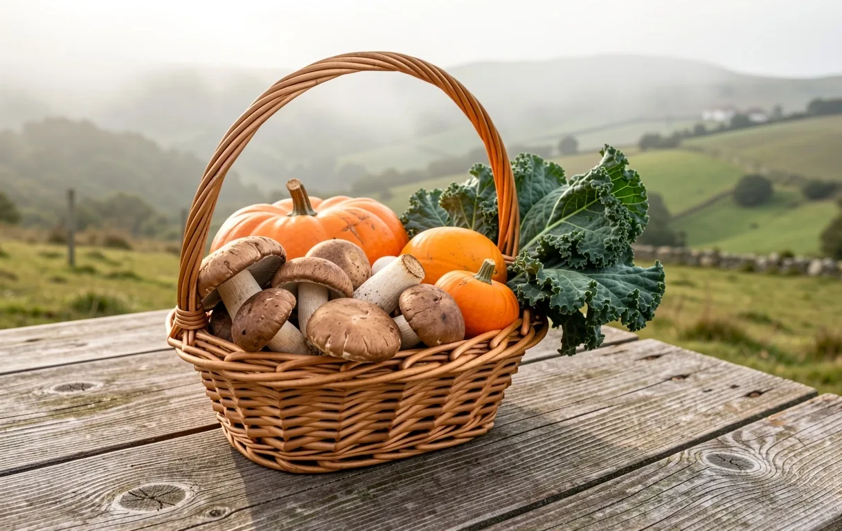 Alimentos de temporada en Galicia